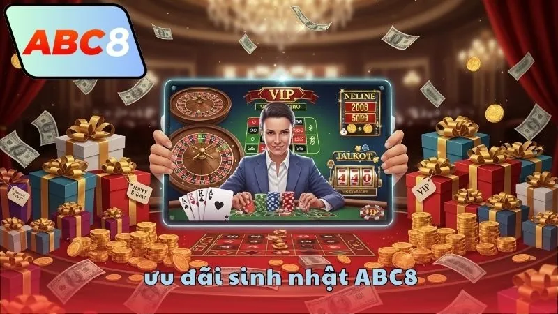 Ưu đãi sinh nhật ABC8 gồm những gì?